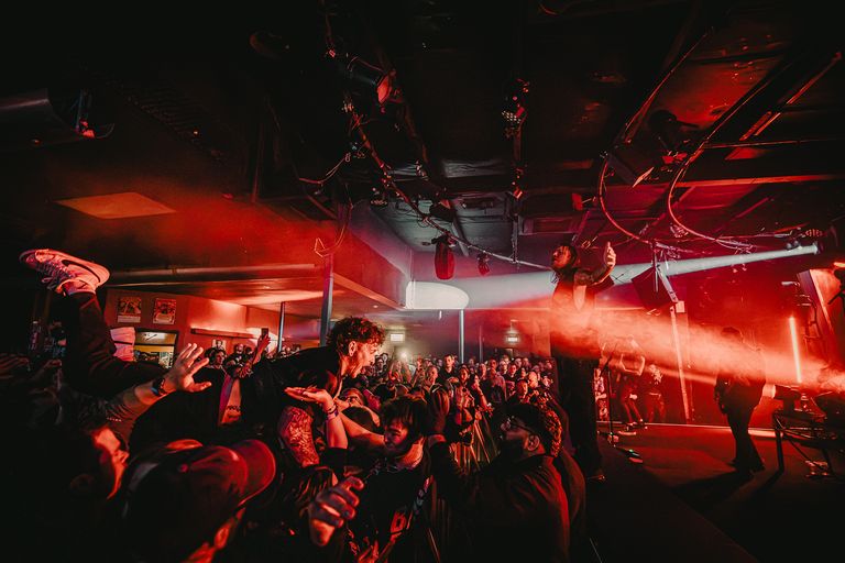 Wage War performing in Adelaide at The Gov